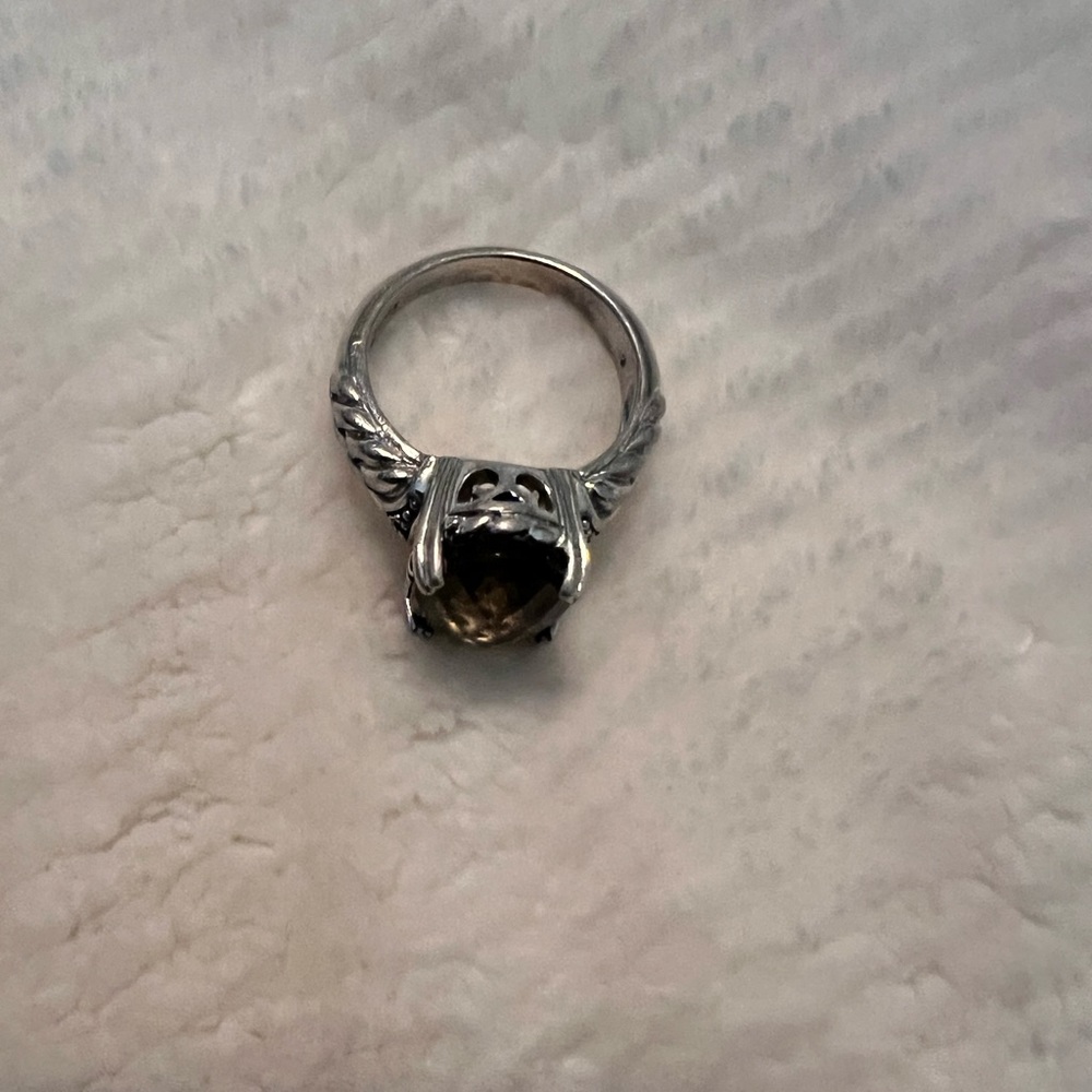 NWOT Genuine Citrine Gemporia Sterling Silver Ring - Picture 9 of 9